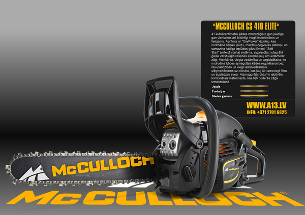 Benzīna Motorzāģis McCULLOCH C