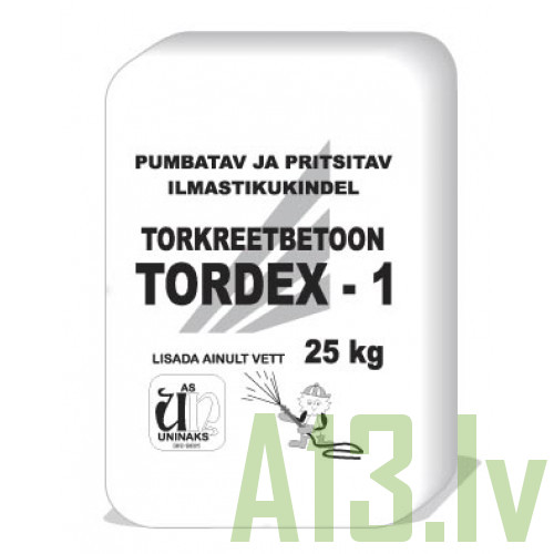 Torkretbetons TORDEX 1 25  Iep